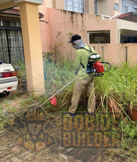 Projek pembersihan rumah untuk memastikan bersih