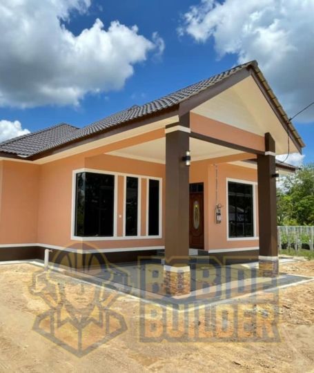 Projek pembinaan bangunan moden